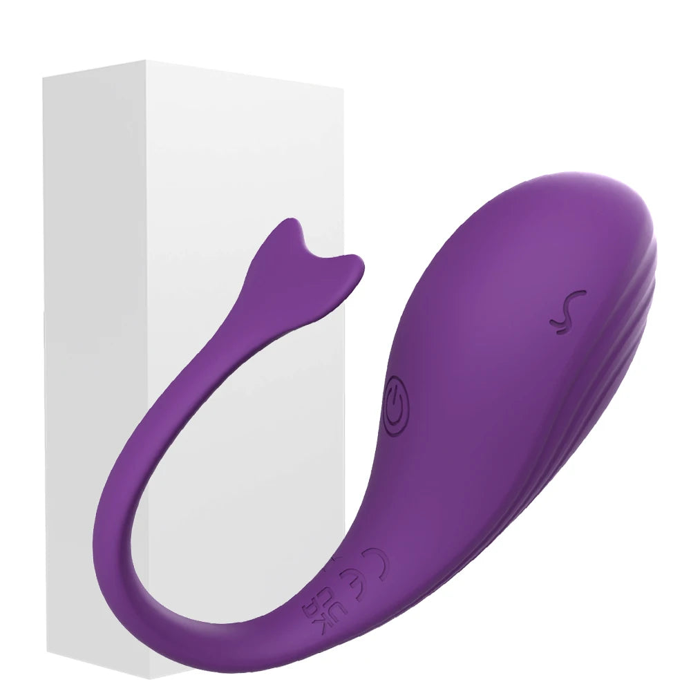9-Speed APP Vibrating Dildo – Wearable G-Spot & Anal Egg for Couples