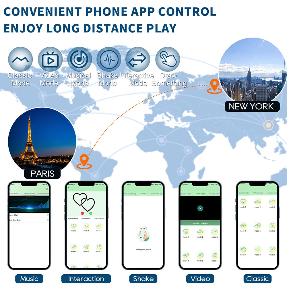 APP-Controlled Anal Vibrator – Prostate Massager & Butt Plug for Men