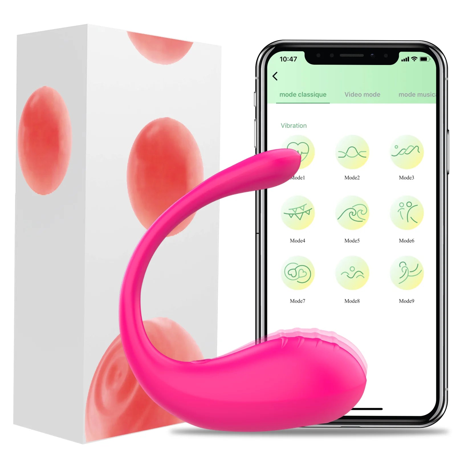 9-Speed APP Vibrating Egg – Wearable G-Spot & Anal Stimulator for Couples