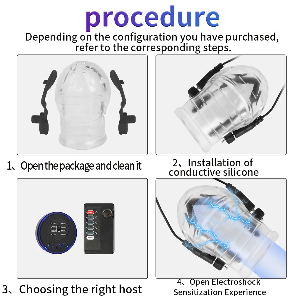 10-Speed Glans Vibrator – Penis Enlargement Trainer & Stimulator for Men