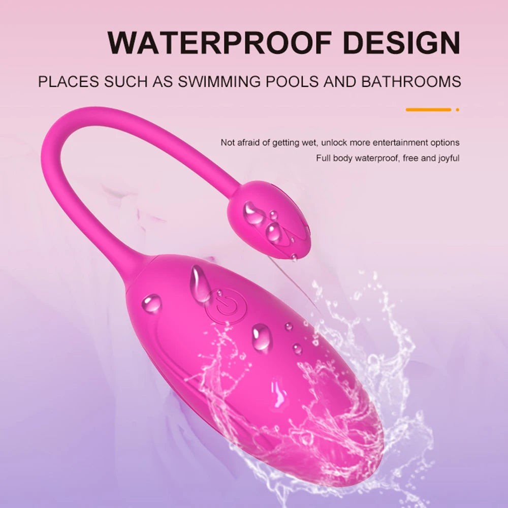 Bluetooth APP Wearable Vibrator – Rotating Kegel Egg & G-Spot Clit Stimulator