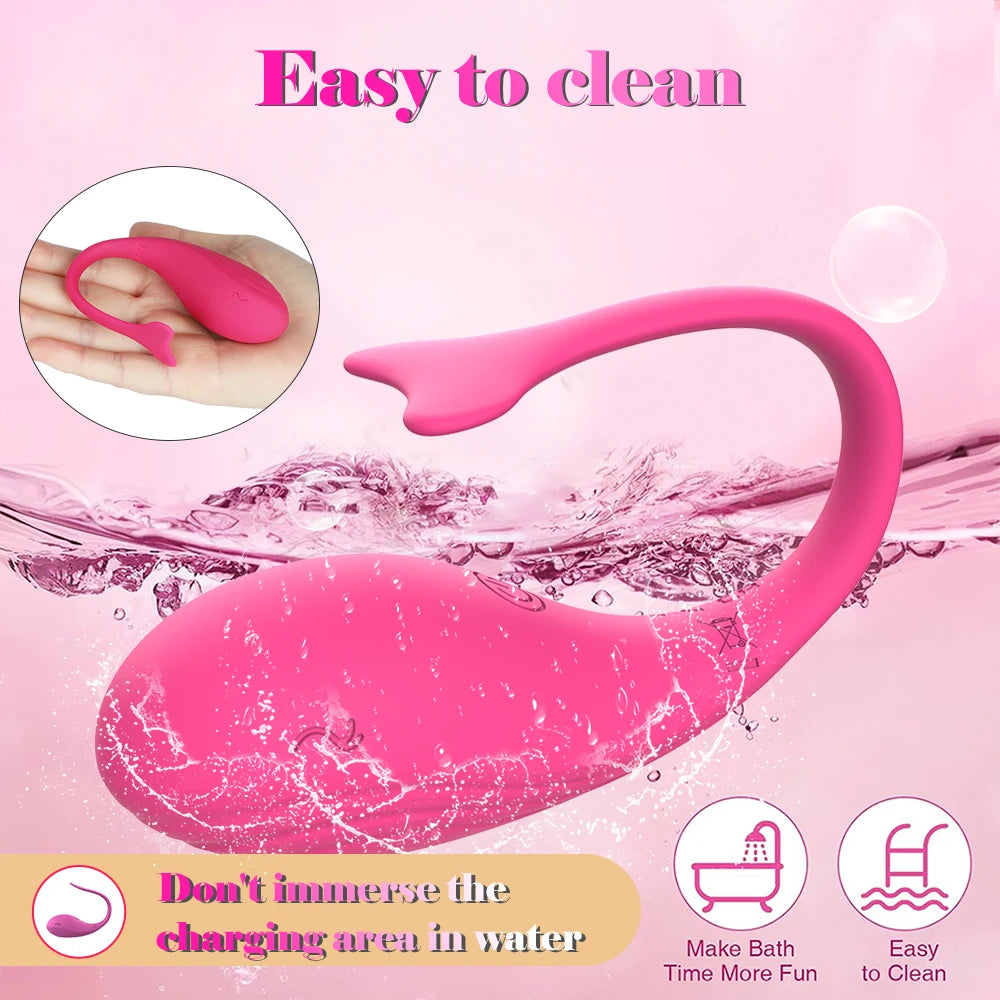 9-Speed APP Vibrating Dildo – Wearable G-Spot & Anal Egg for Couples