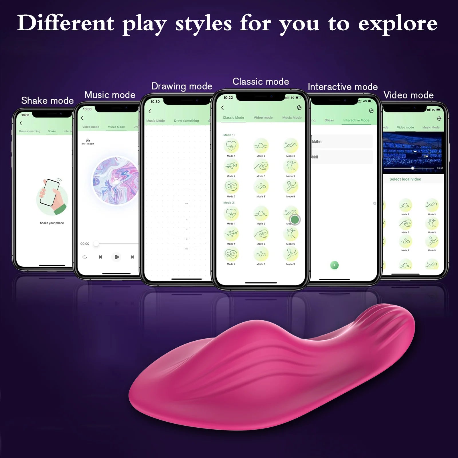 Wearable Bluetooth APP Vibrator – Wireless Remote Control Egg for Couples