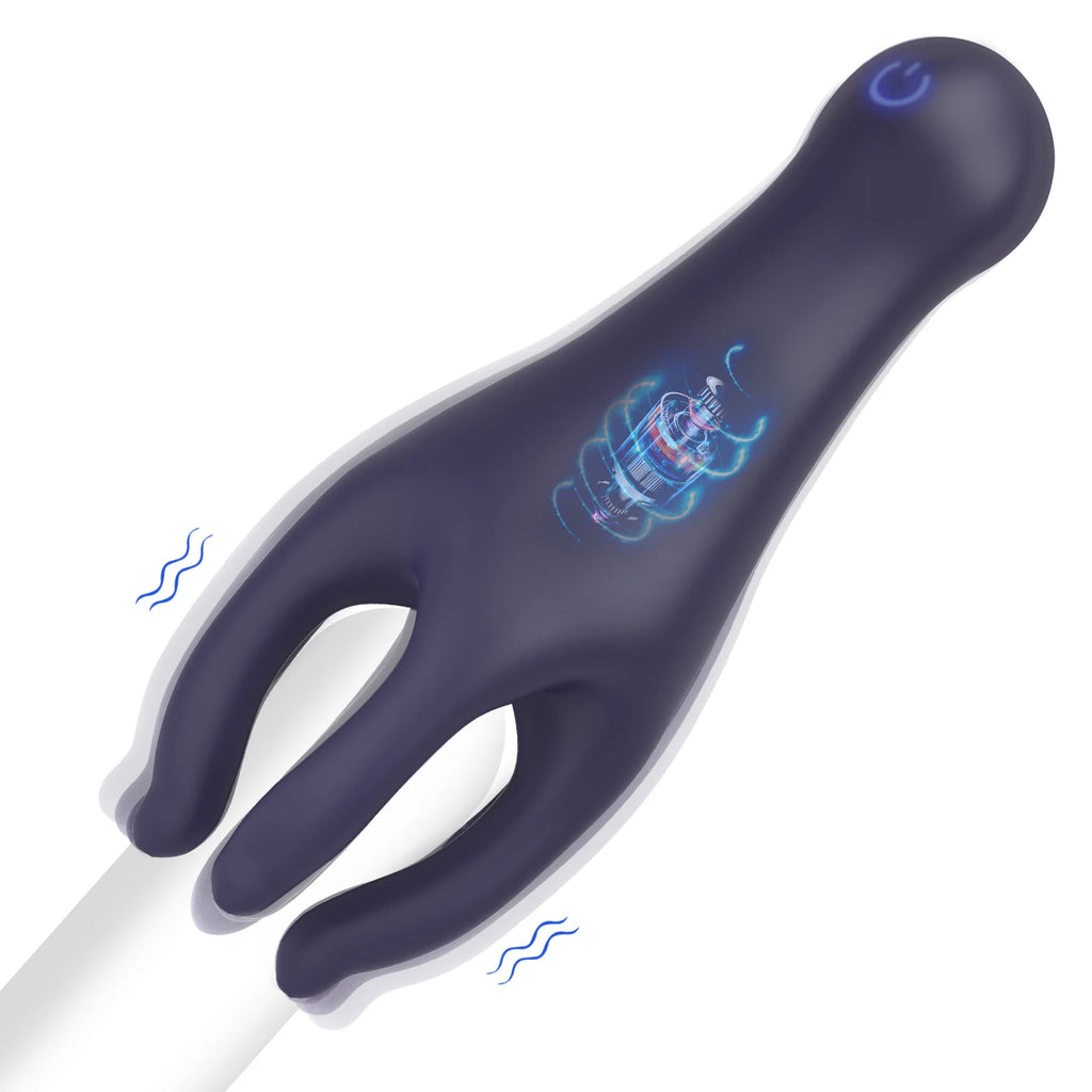 10-Mode Glans Vibrator – Delay Trainer & Oral Climax Masturbator for Men