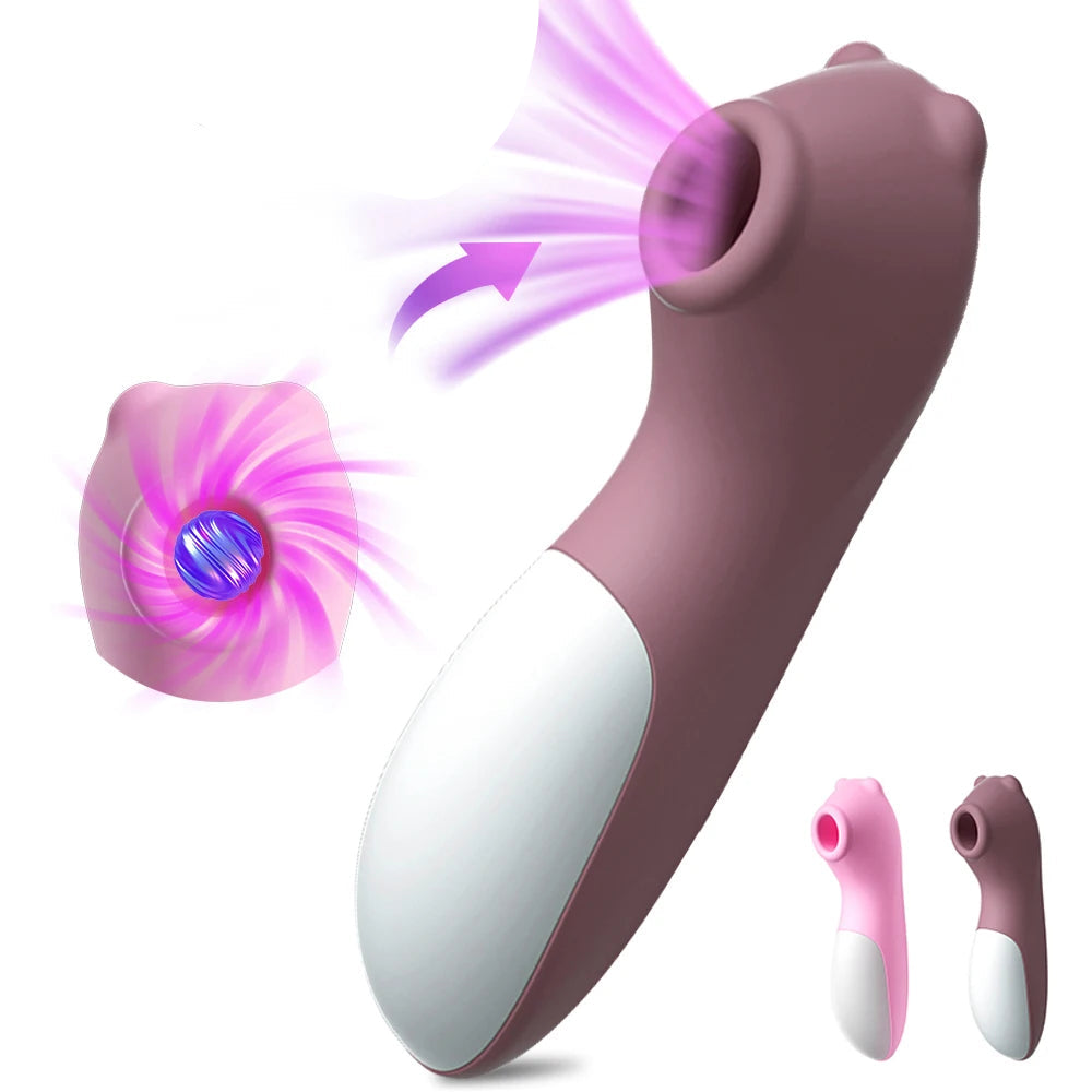 Clit Sucker Vibrator – Oral Vacuum Nipple & Clitoris Stimulator for Women