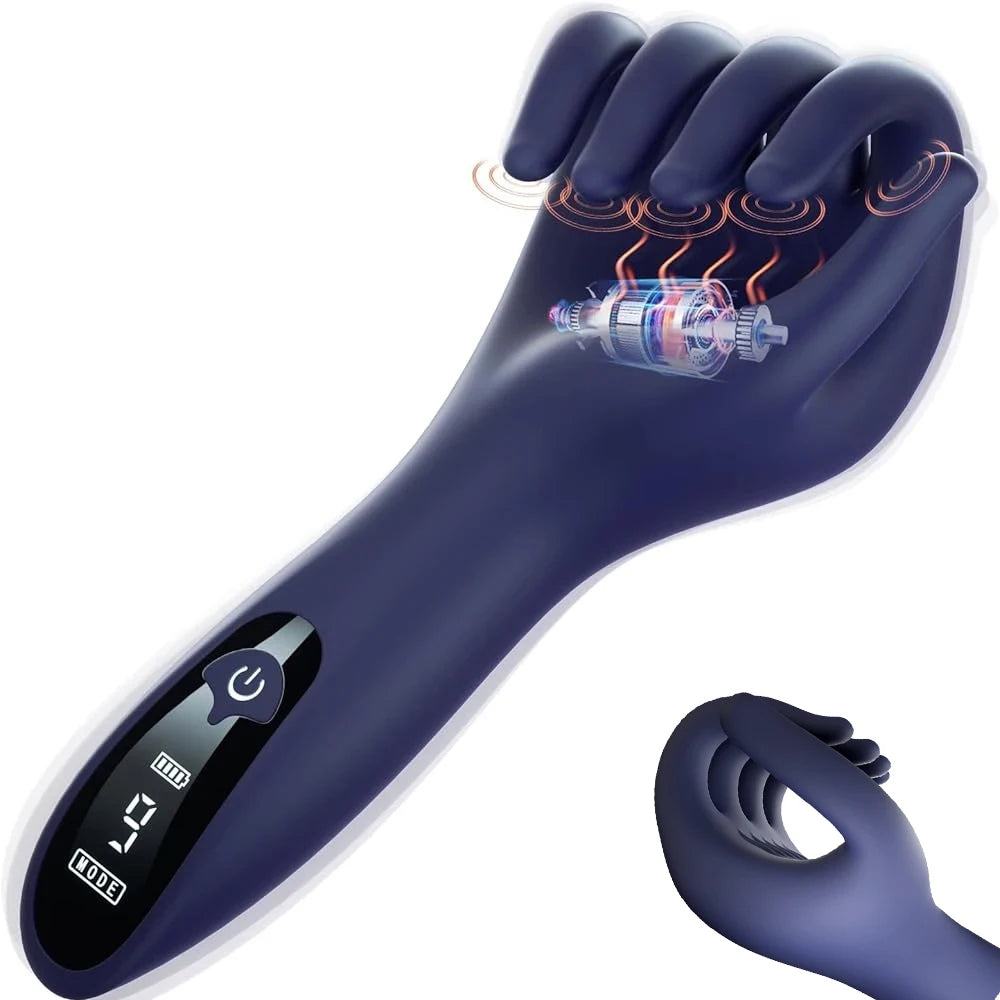10-Speed Glans Trainer – Vibrating Penis Delay Masturbator for Men