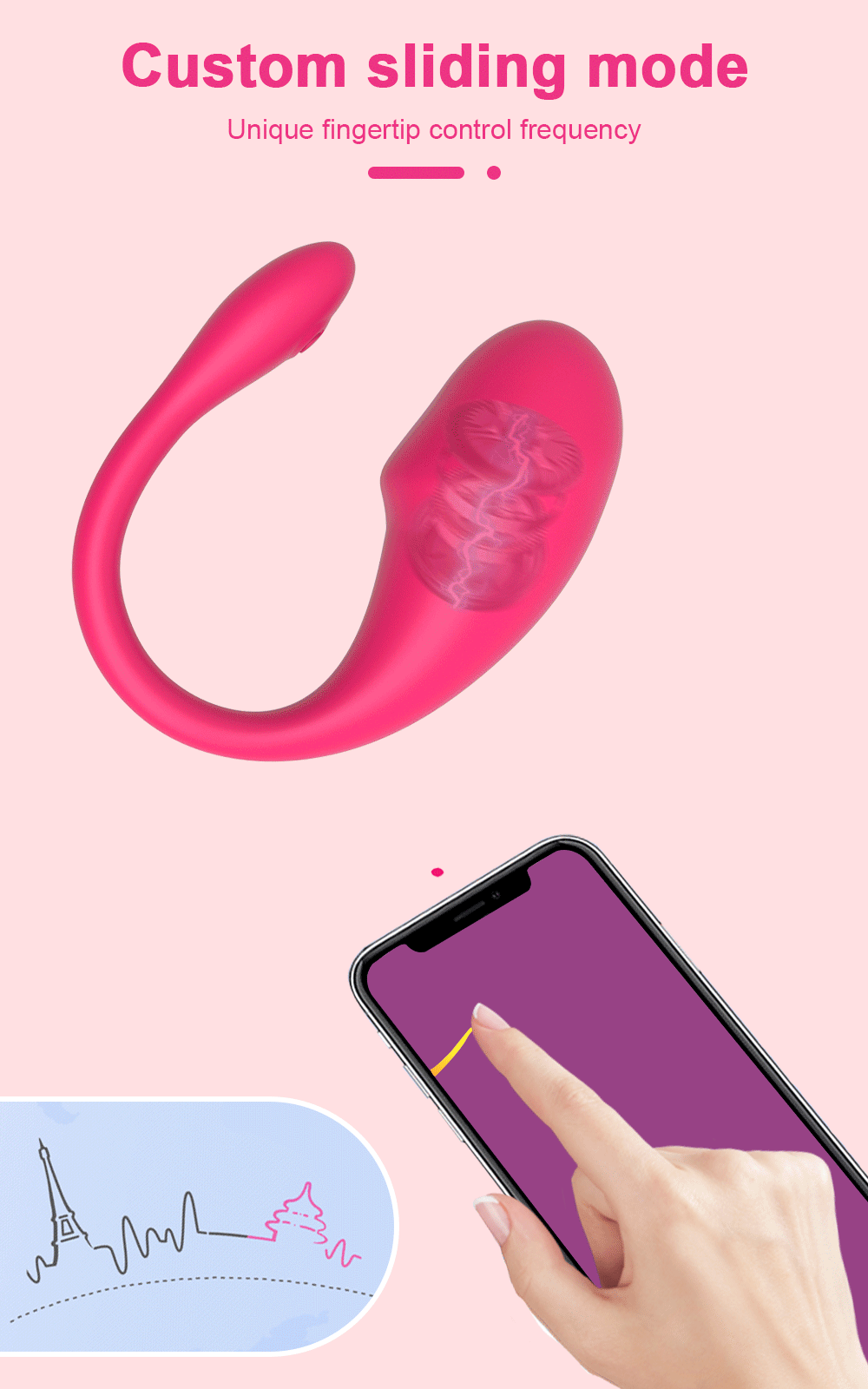 APP & Bluetooth Vibrating Egg – Wireless Remote G-Spot Massager for Women