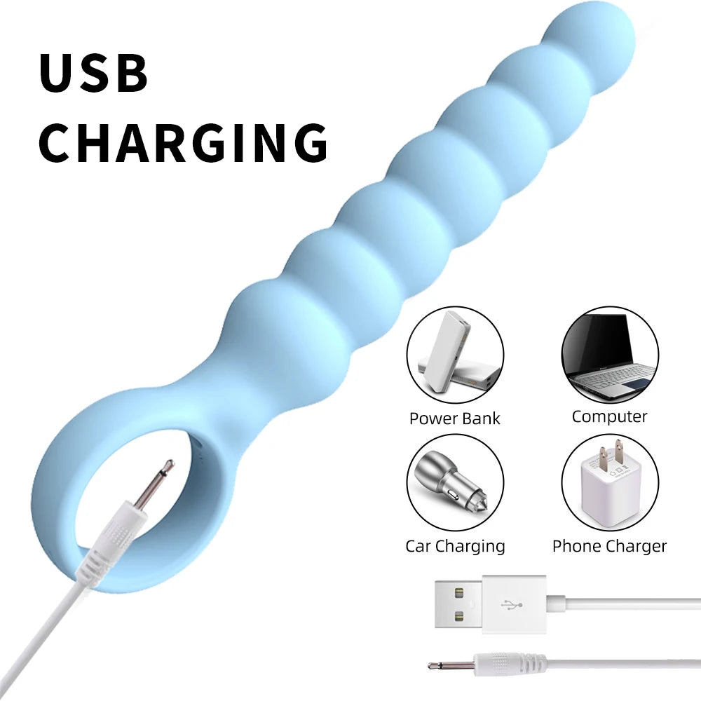 10-Speed Anal Vibrator – Prostate Massager & Butt Plug USB Rechargeable