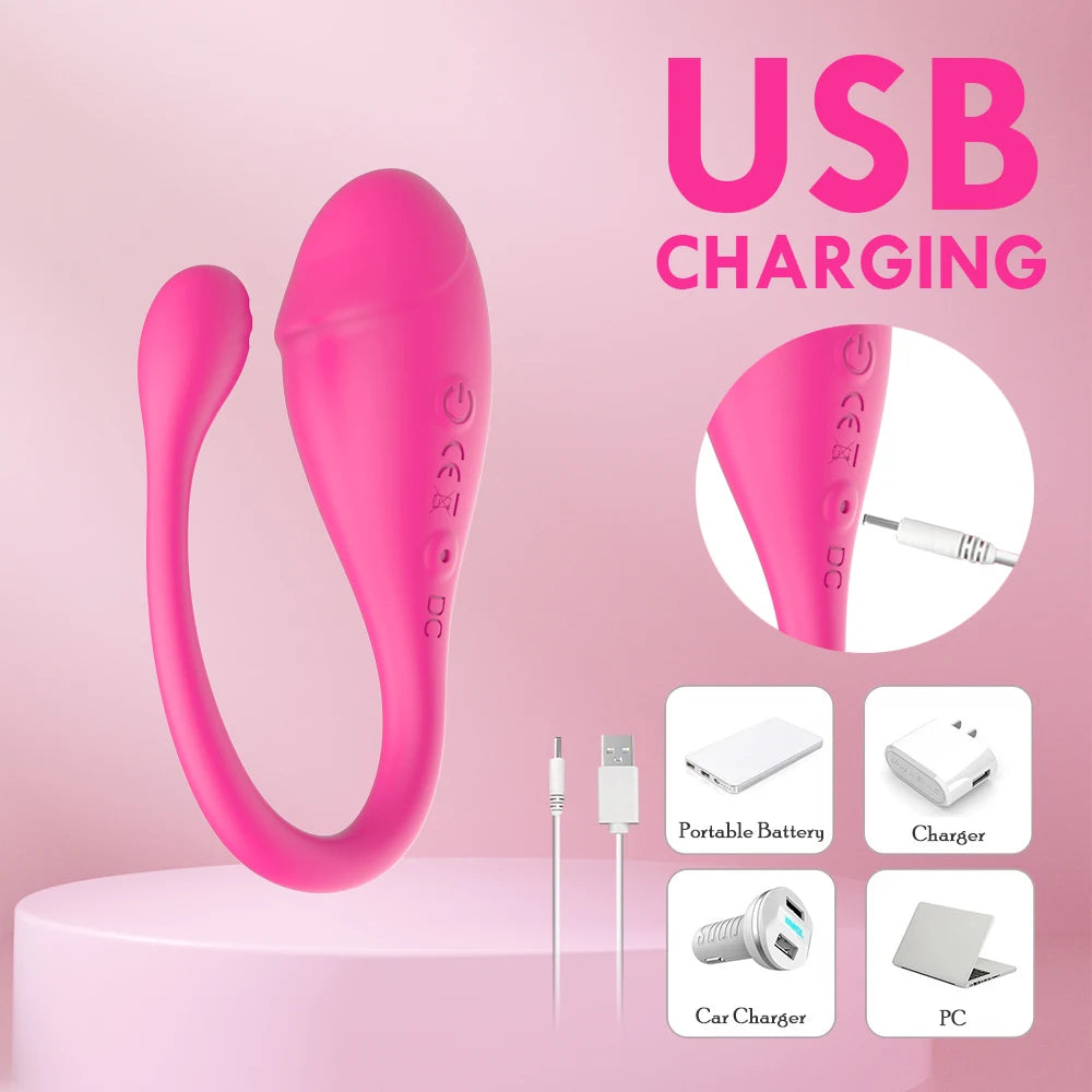 Bluetooth APP Vibrator – Remote Control Egg & G-Spot Massager for Women