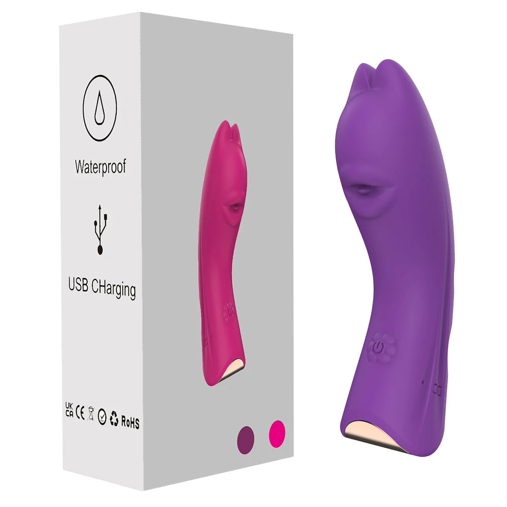 10-Speed G-Spot Finger Vibrator – Clit & Nipple Massager for Couples
