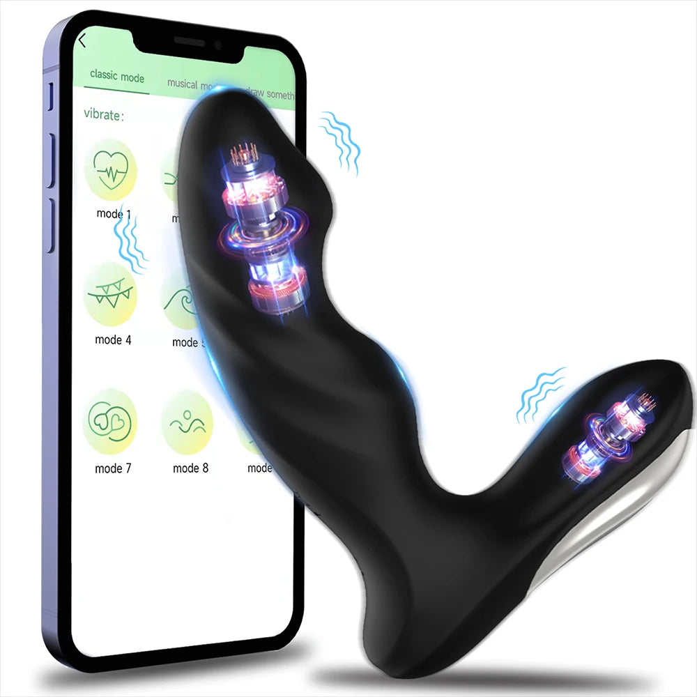 APP-Controlled Anal Vibrator – Prostate Massager & Butt Plug for Men