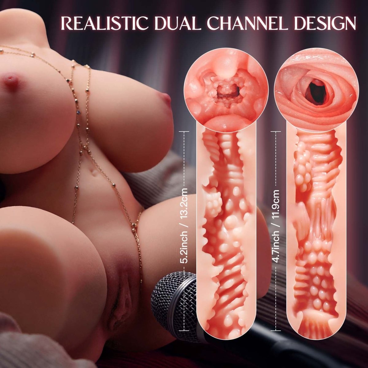 App-Controlled Realistic Torso Doll