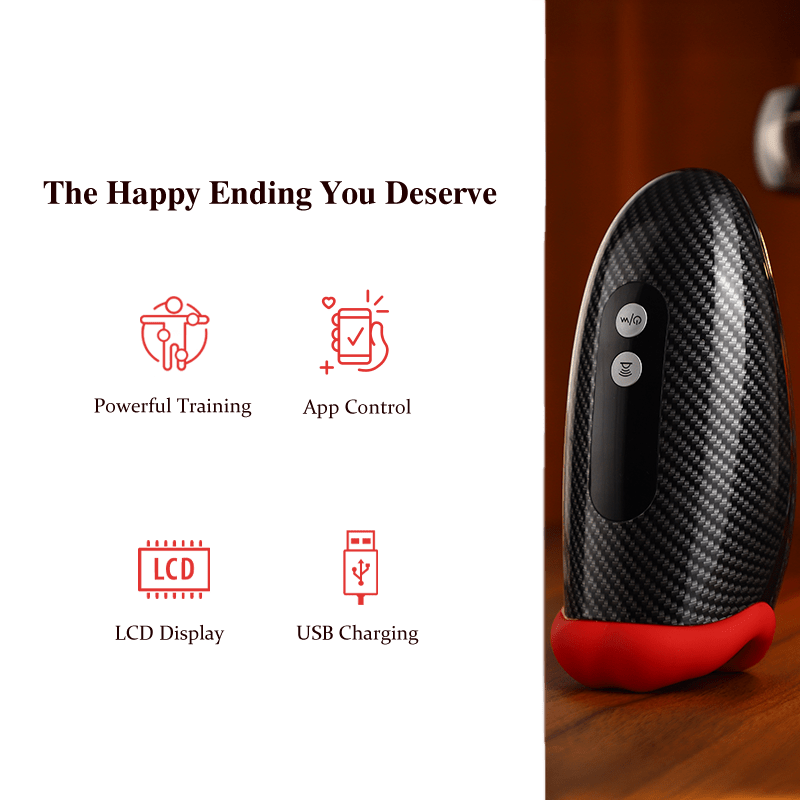 App-Controlled Vibrating Penis Trainer