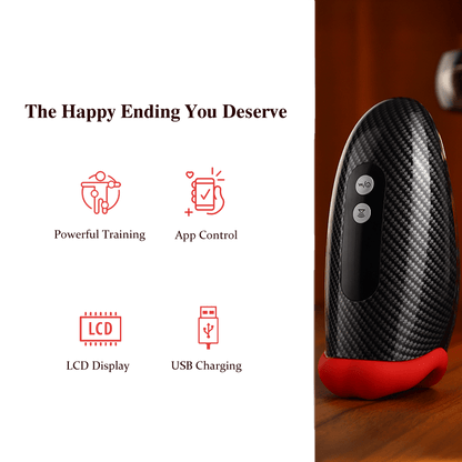 App-Controlled Vibrating Penis Trainer