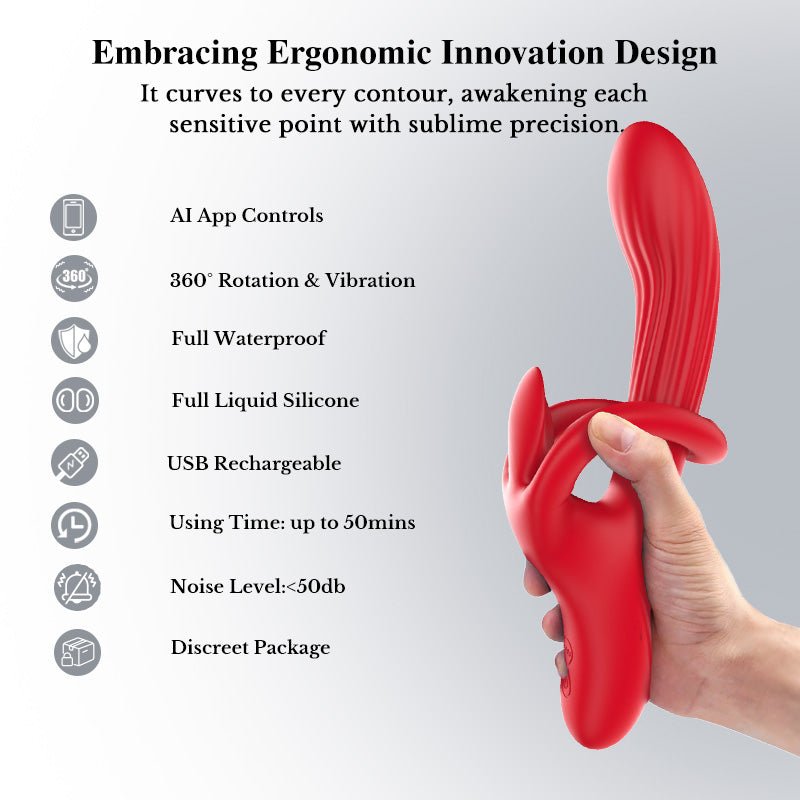 App-Controlled G-Spot & Clitoral Vibrator