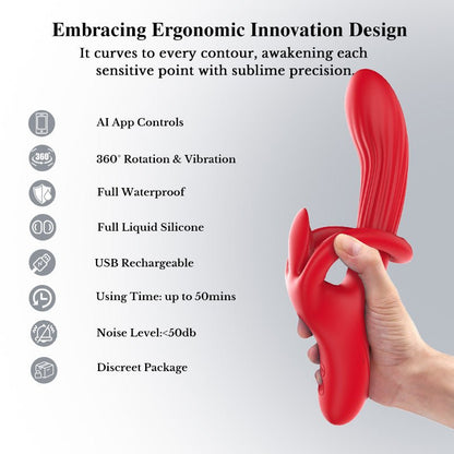 App-Controlled G-Spot & Clitoral Vibrator