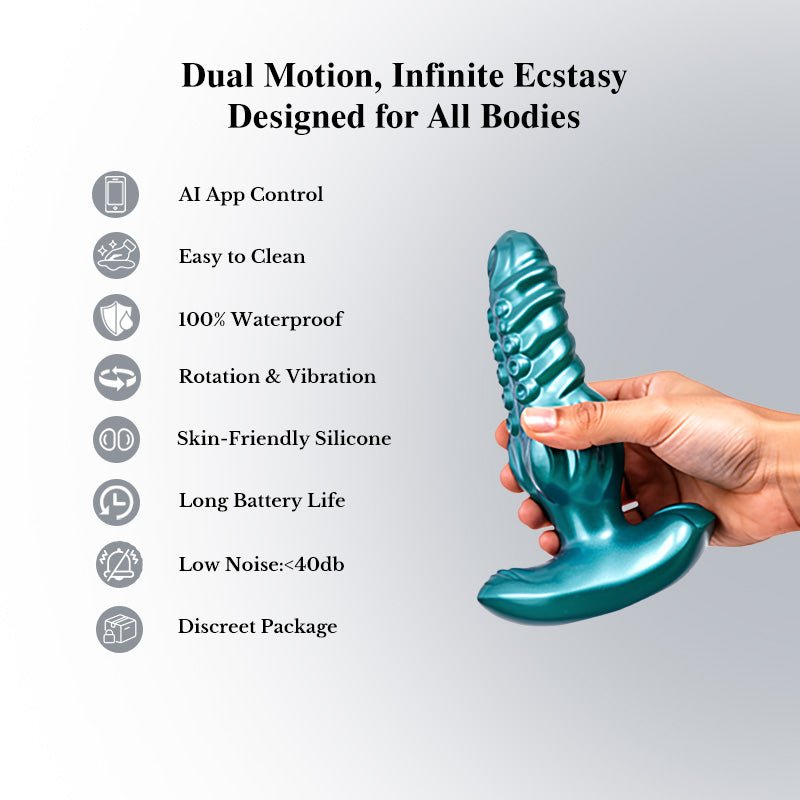 App-Controlled Rotating Anal Vibrator