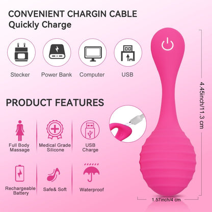 App Control Musical Note Vibrating Body Massager