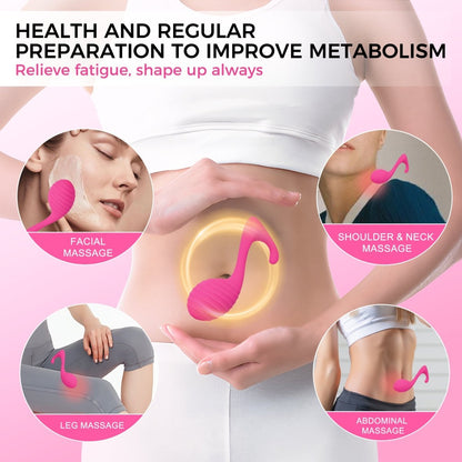 App Control Musical Note Vibrating Body Massager
