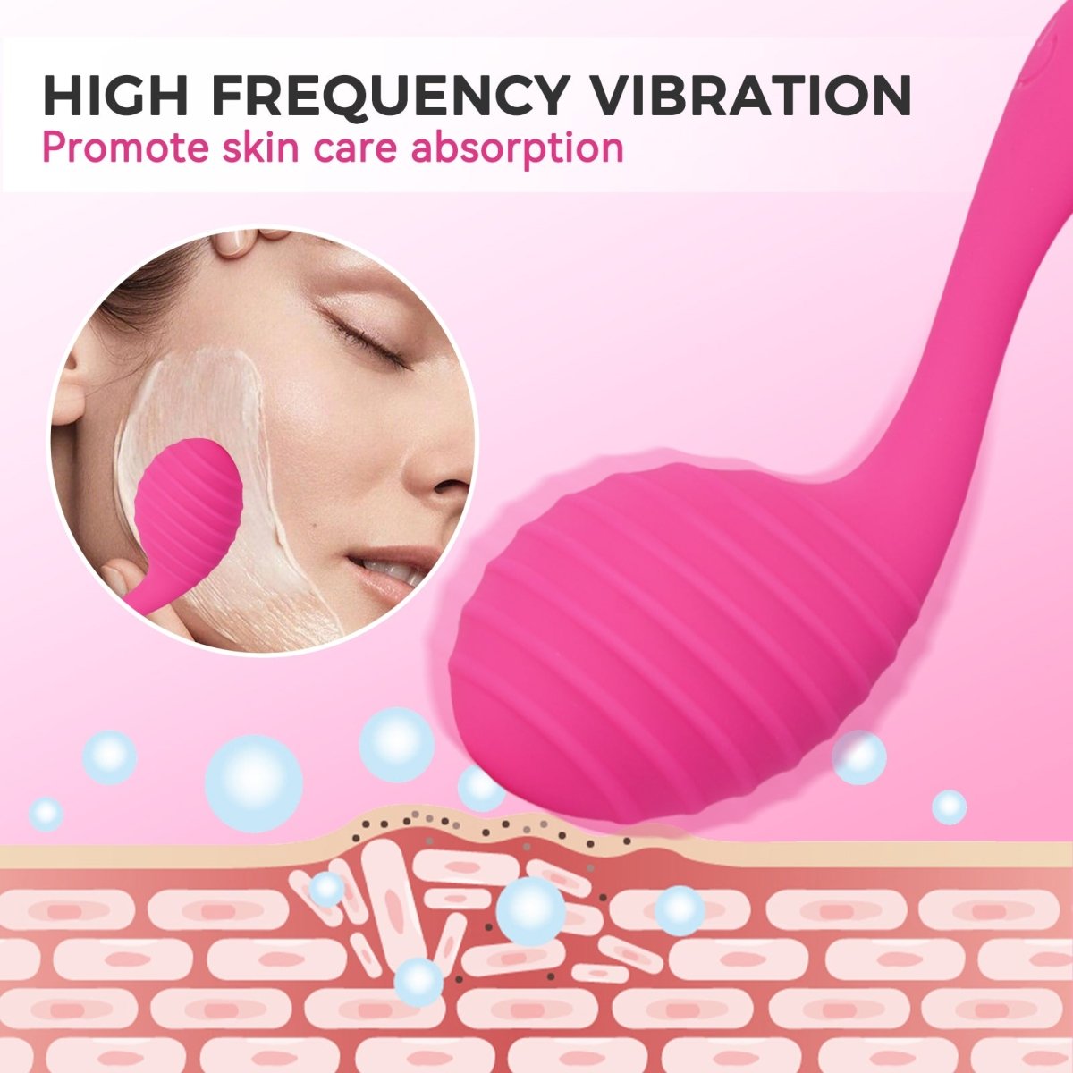 App Control Musical Note Vibrating Body Massager