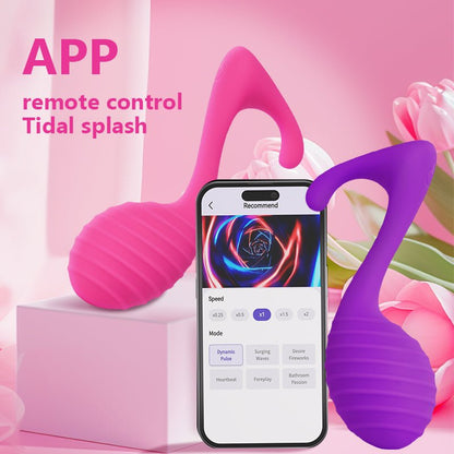 App Control Musical Note Vibrating Body Massager