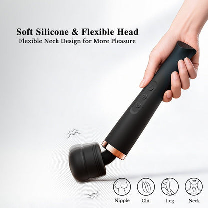 App-Controlled Cordless Wand Massager