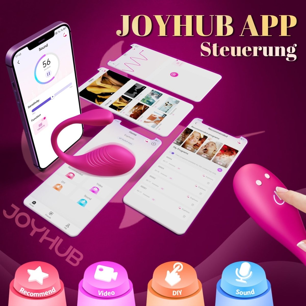 App-Controlled G-Spot Kegel Ball Vibrator