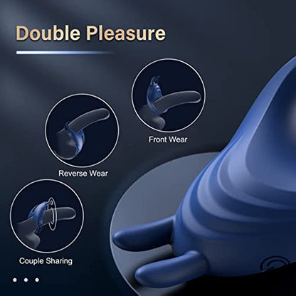 Adjustable Vibrating Cock Ring