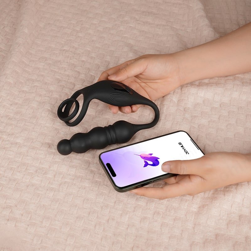 App-Controlled Thrusting Anal Plug