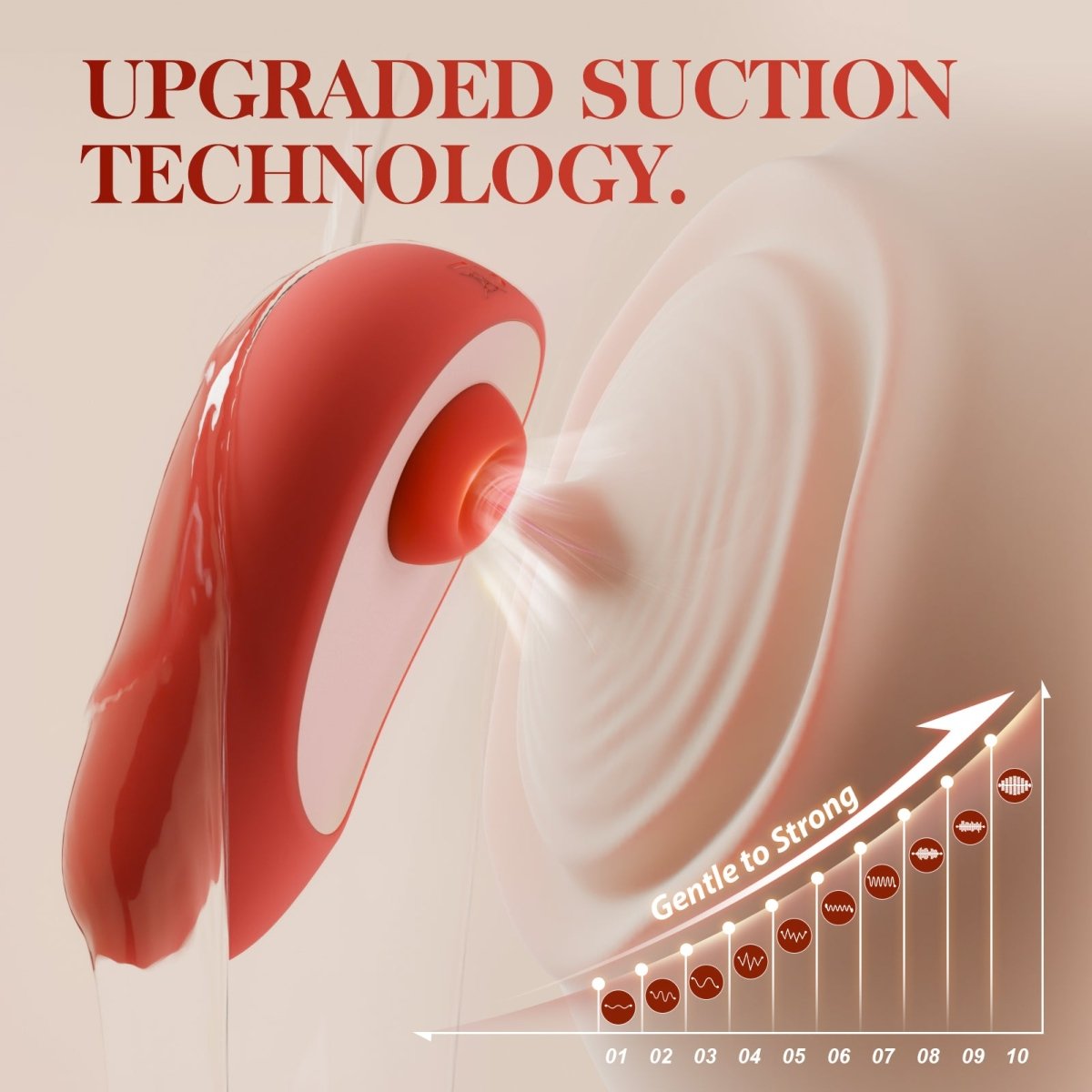 App-Controlled Sucking Clitoral Vibrator
