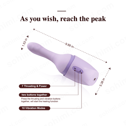 App-Controlled Thrusting G-Spot Vibrator