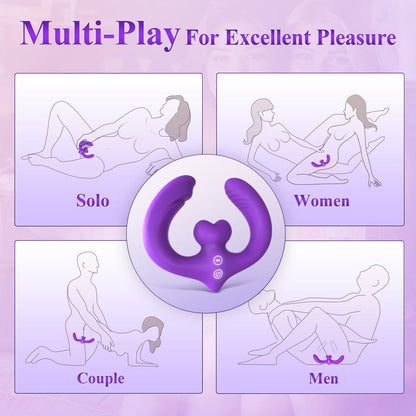 Remote-Control Double-Ended Vibrator
