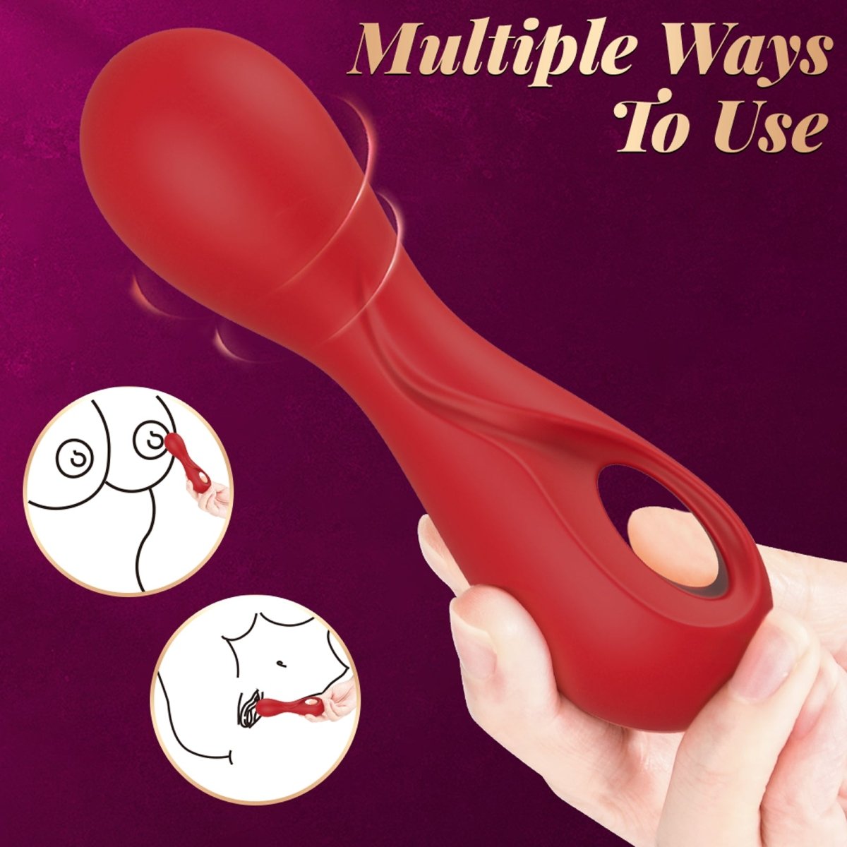 Mini Bullet Vibrator with 10 Modes