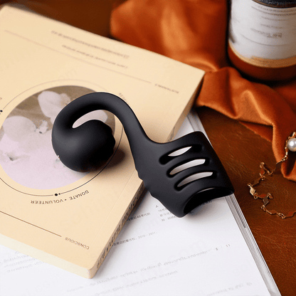 Snail-Shaped Vibrating Penis Sleeve Ring