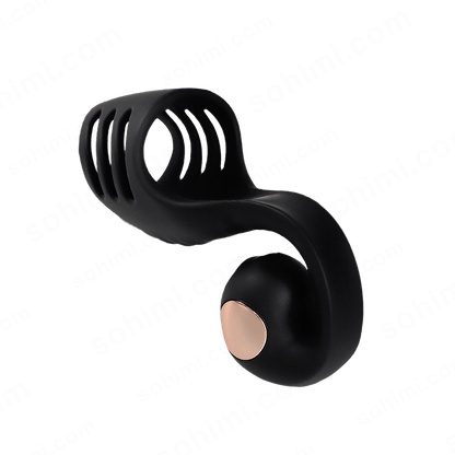 Snail-Shaped Vibrating Penis Sleeve Ring