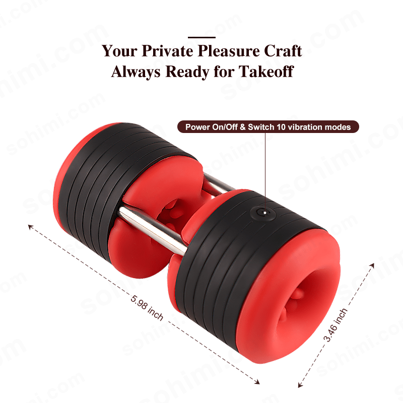 10-Mode Vibrating Male Masturbator