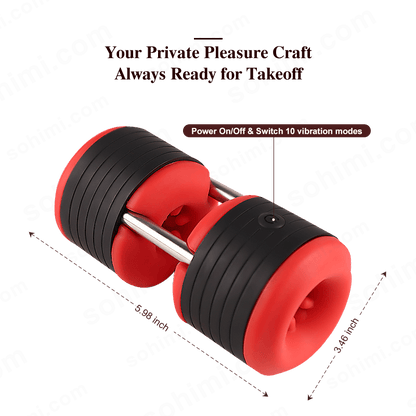 10-Mode Vibrating Male Masturbator