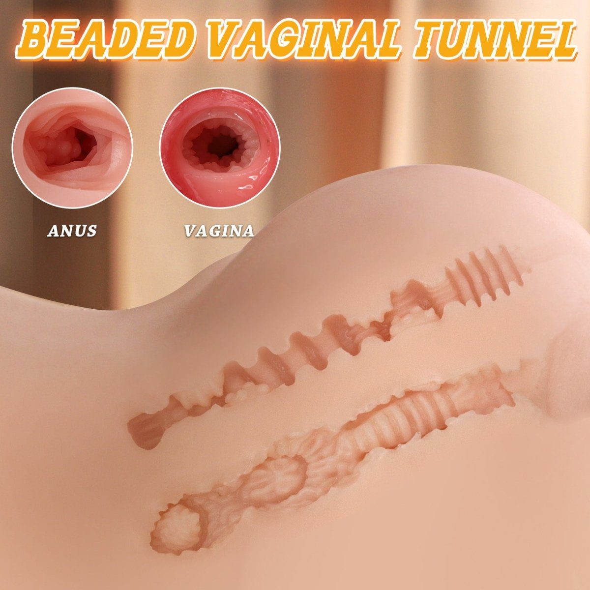 5.7lb Vibrating Male Masturbator Torso Sex Doll