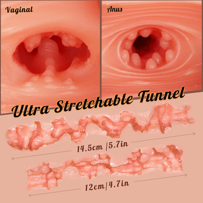 18lb TPE Torso Sex Doll with Dual Channels