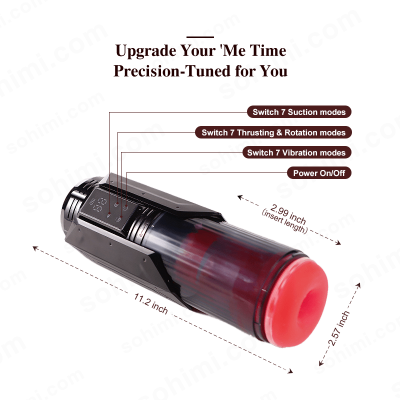 App-Controlled Thrusting Male Masturbator