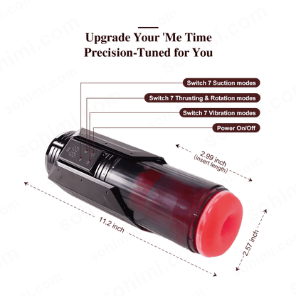 App-Controlled Thrusting Male Masturbator