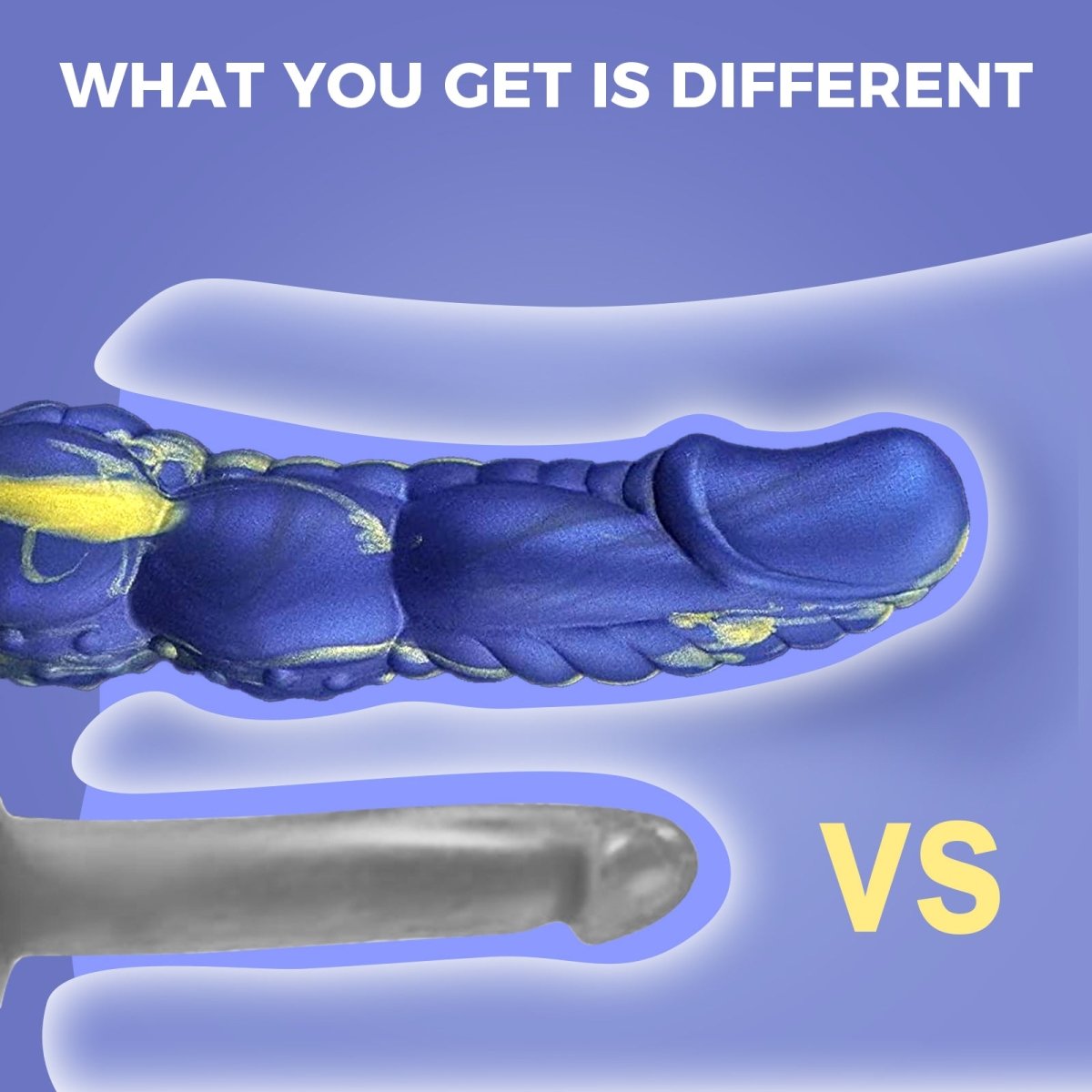 Huge 8.26inch Waterproof Body-Safe Realistic Monster Dildo with Suction Cup
