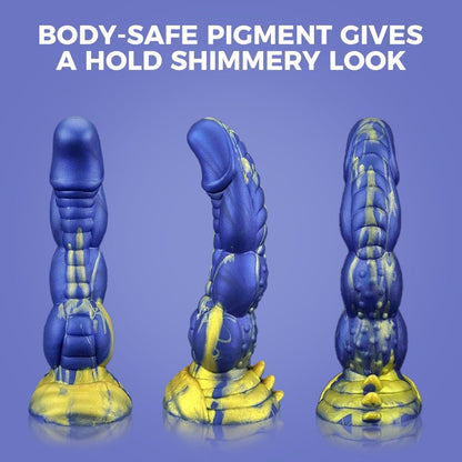 Huge 8.26inch Waterproof Body-Safe Realistic Monster Dildo with Suction Cup