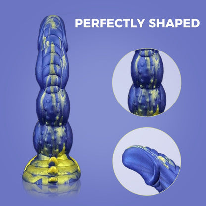 Huge 8.26inch Waterproof Body-Safe Realistic Monster Dildo with Suction Cup