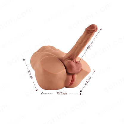 7.6lb Unisex Realistic Lifelike Doll