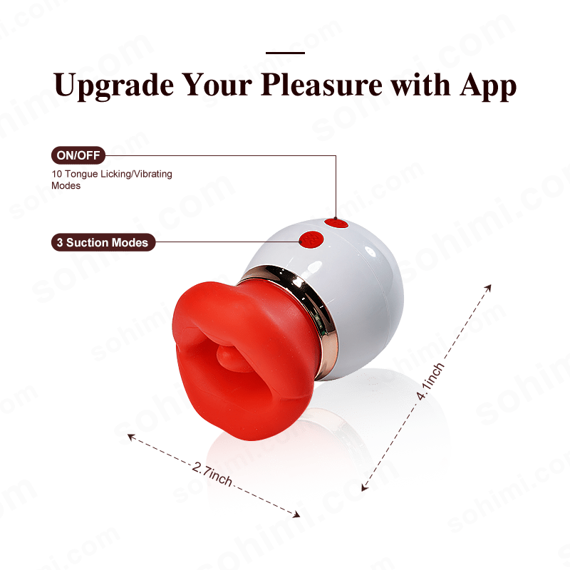 4-in-1 Tongue-Licking Clitoral Vibrator