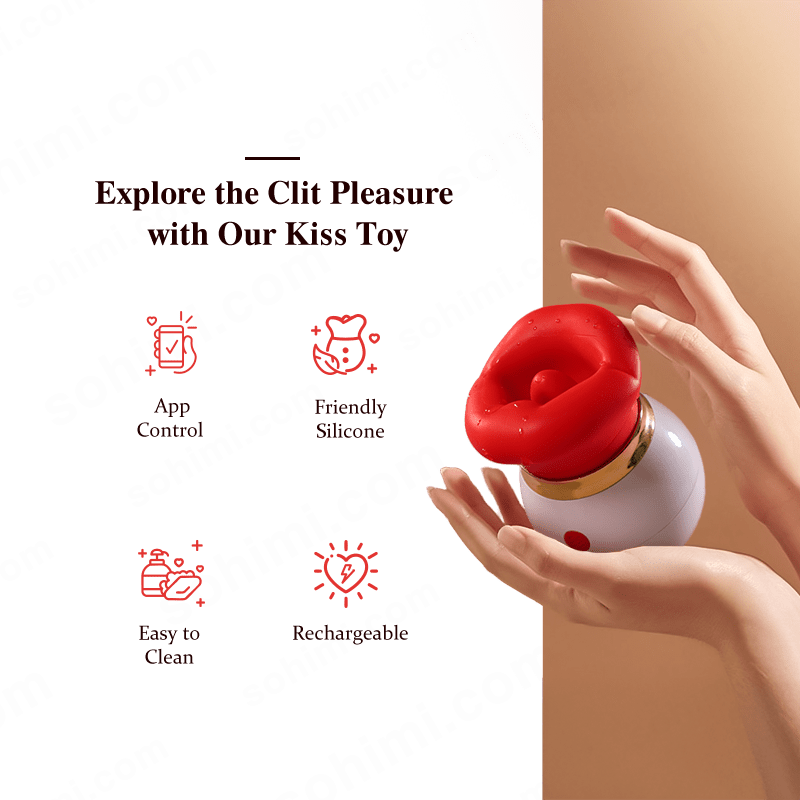4-in-1 Tongue-Licking Clitoral Vibrator