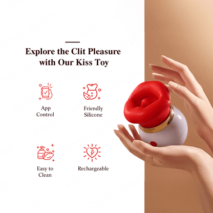 4-in-1 Tongue-Licking Clitoral Vibrator