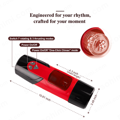 Thrusting & Rotating Male Masturbator