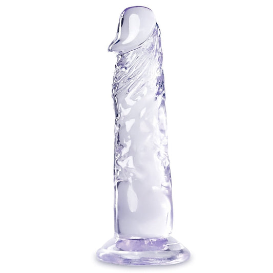 Transparent Silicone Dildo with Suction Cup